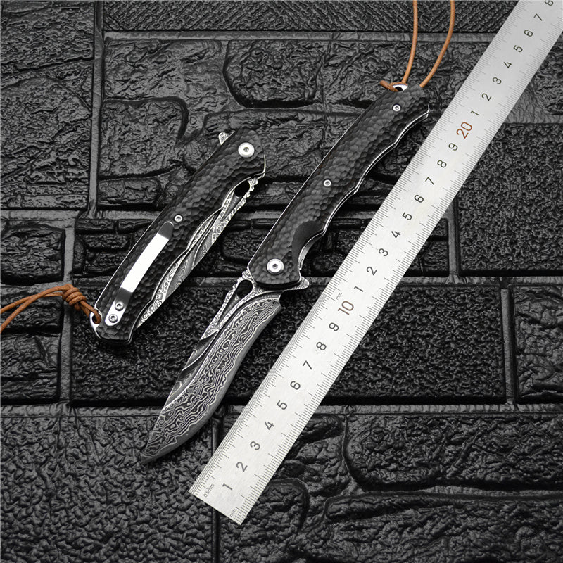 TG Black Stallion Folding Knife for EDC, Camping and Outdoor Use