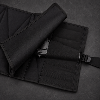 TG Tactical Car Seat Gun Bag & Organizer, Black Nylon Vehicle Storage