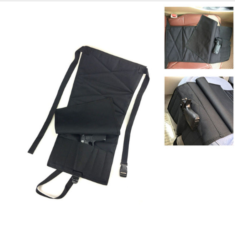 TG black nylon gun bag side view