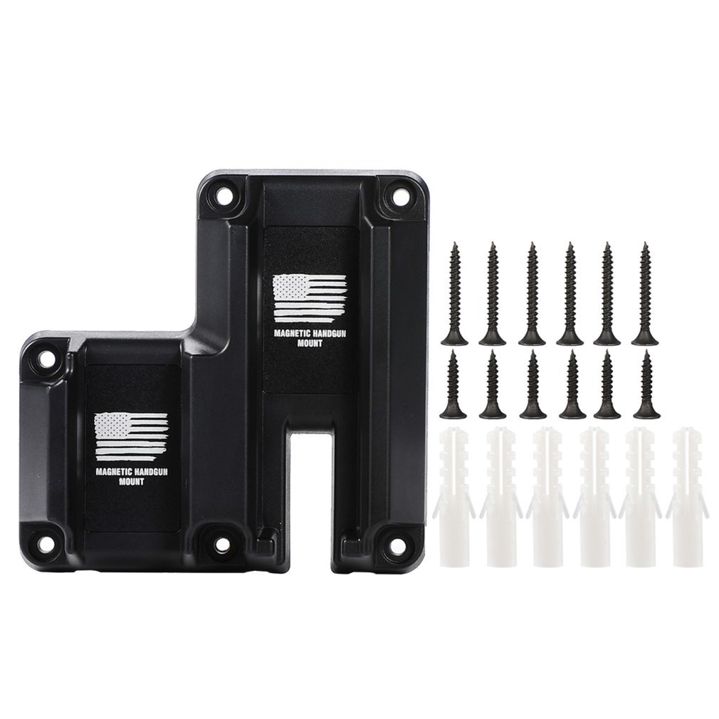 TG magnetic gun mount with mounting screws
