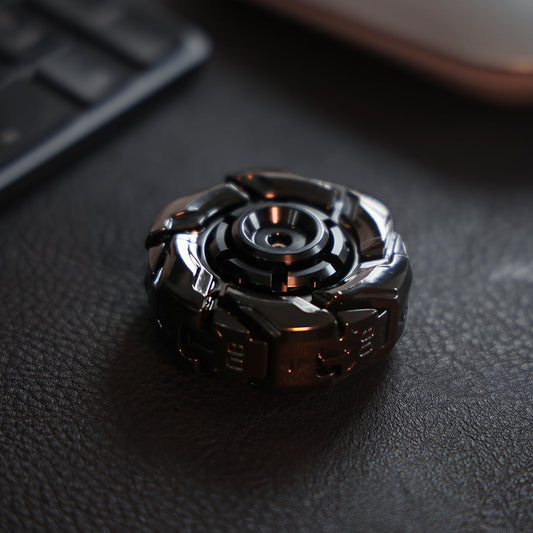 TG Mecha fidget spinner with mechanical-style design