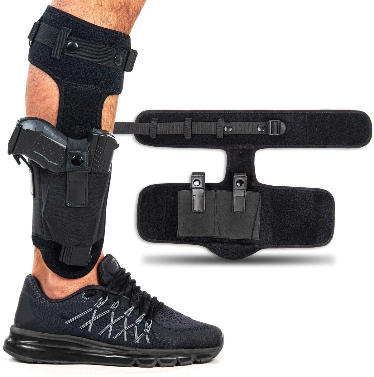 TG ankle holster detail view