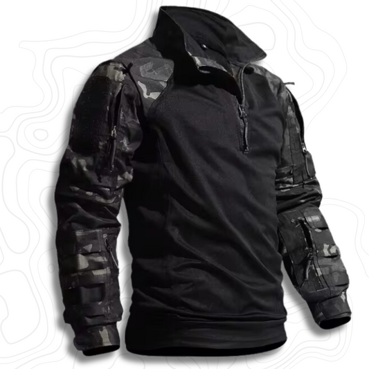 TG TriJax men's tactical jacket in black