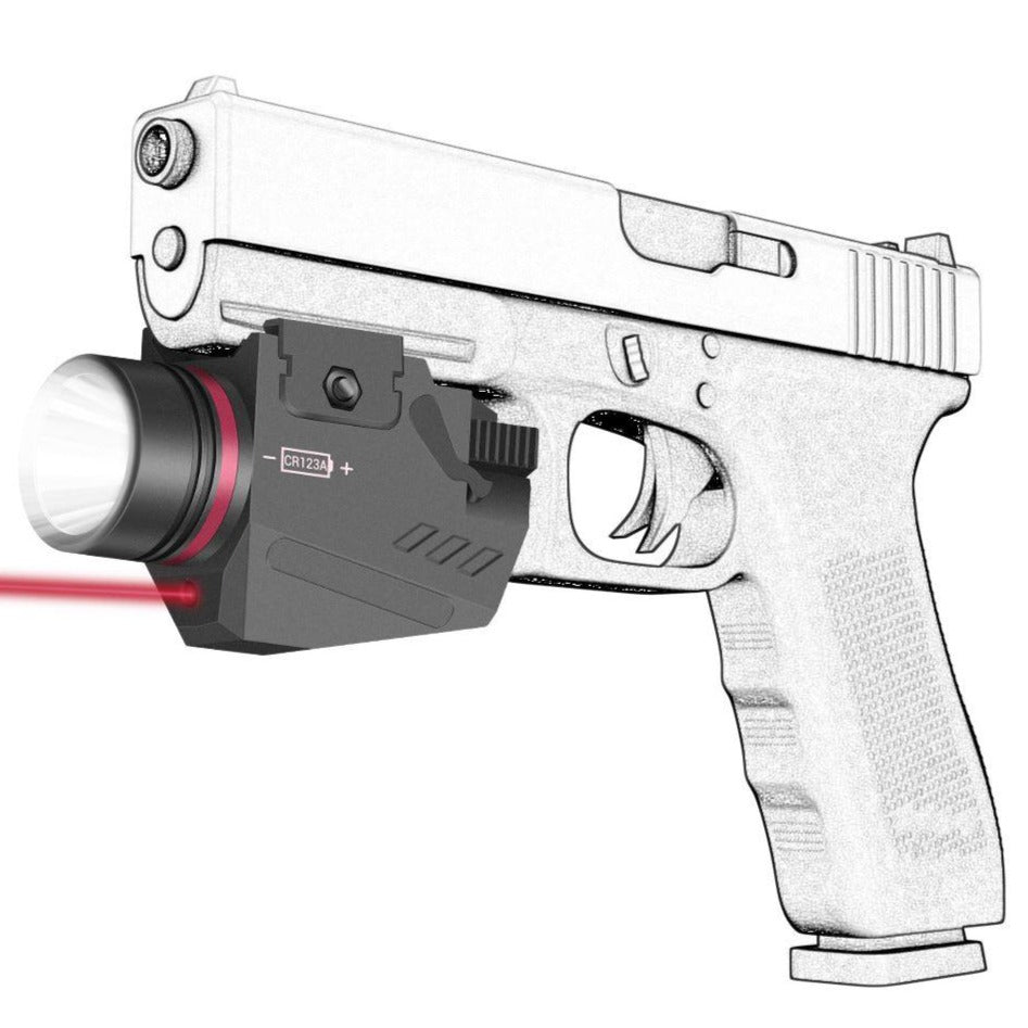 TG tactical flashlight and laser combo, product view 5