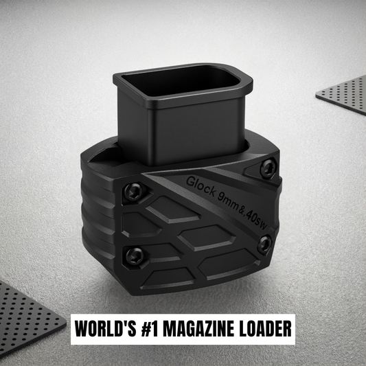 TG Speed Loader 2.0 black polymer pistol magazine loader