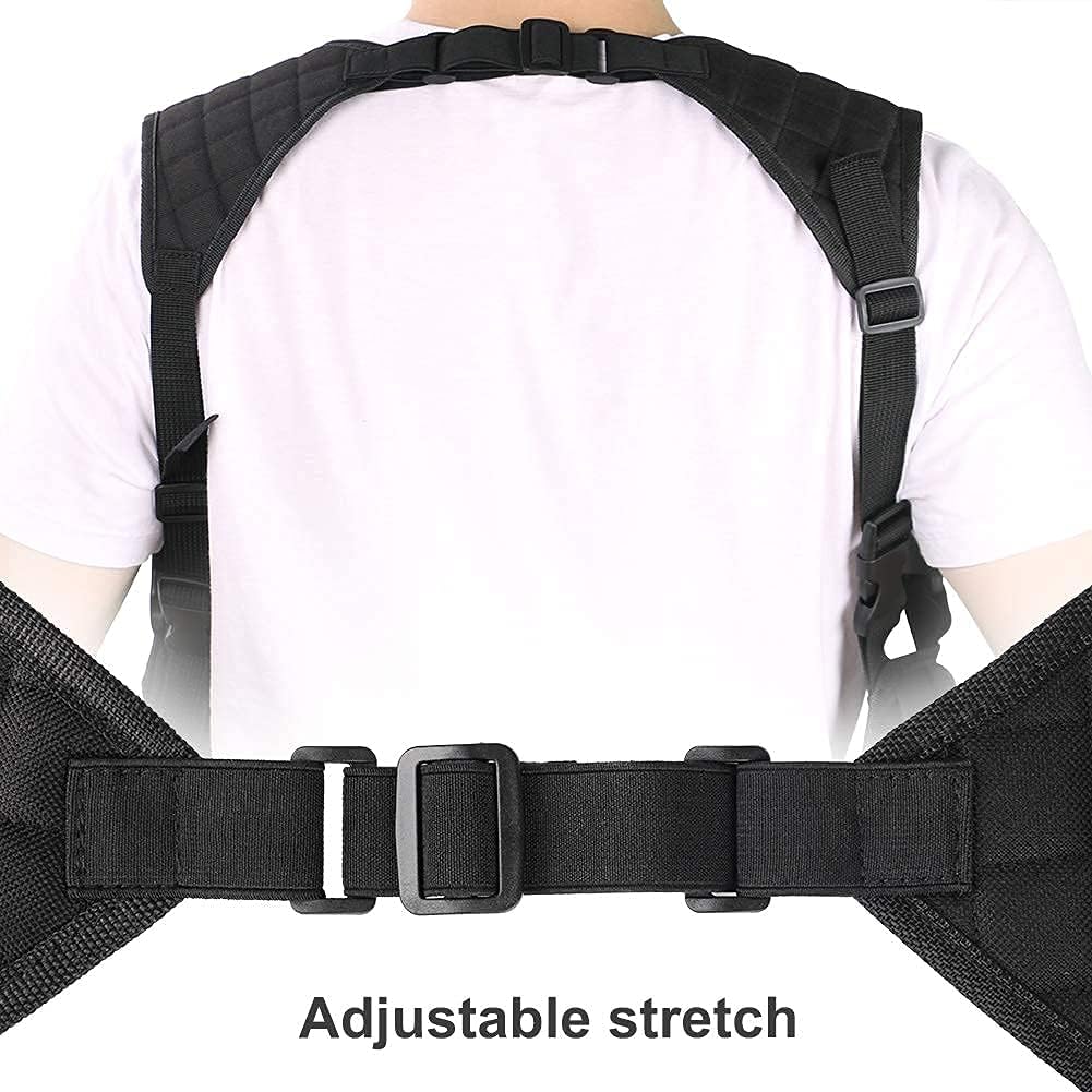 TG Tactical Shoulder Holster with Double Mag Pouch, Ambidextrous Carry