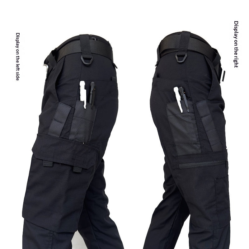 TG men's black tactical cargo pants