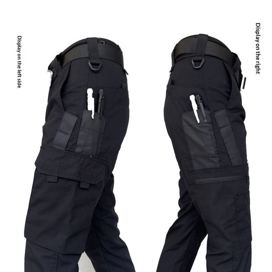 TG men's black tactical cargo pants