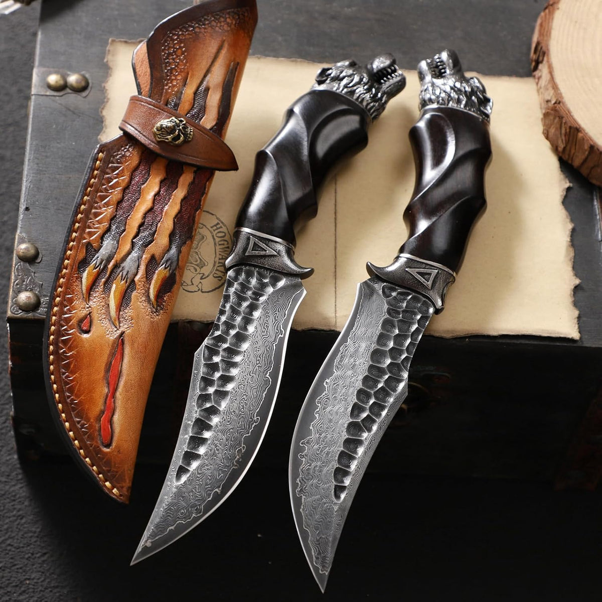 TG Beastforge Outdoor Knife for Camping, Hiking and Everyday Tasks