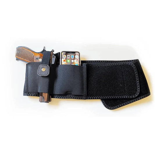 TG belly band holster for right-hand concealed carry