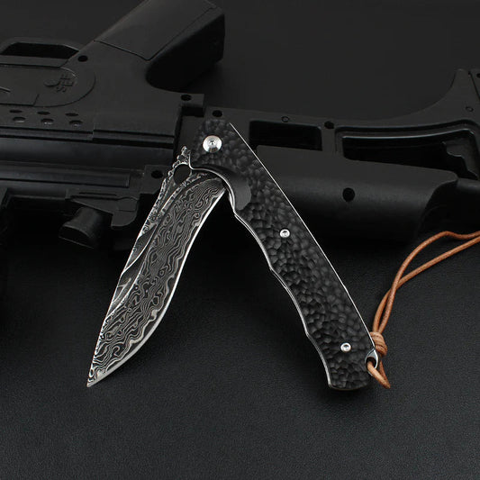 TG Black Stallion folding knife, main product view