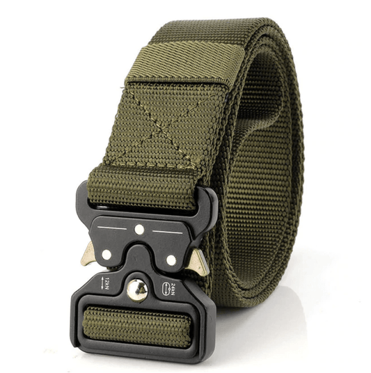 TG Broadside camel nylon tactical belt with metal quick-release buckle