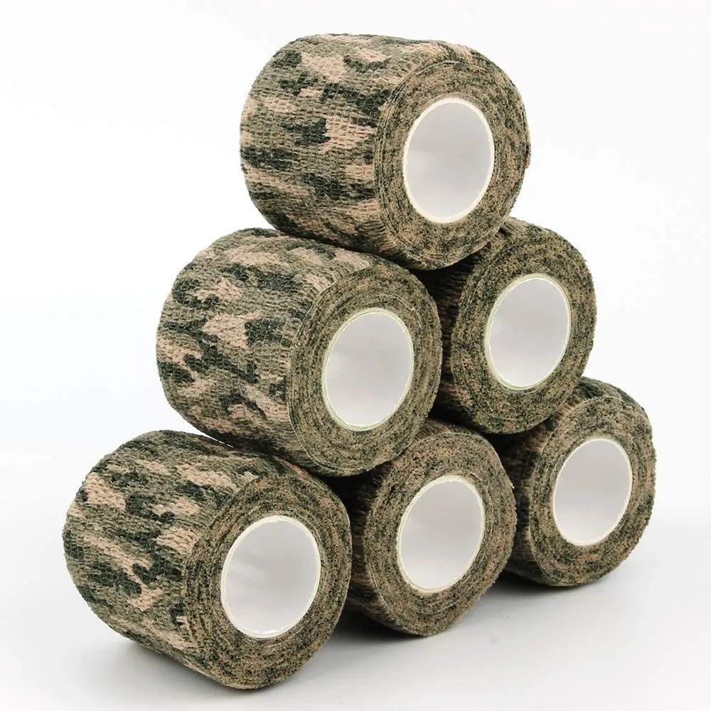 TG camouflage wrap tape roll close-up