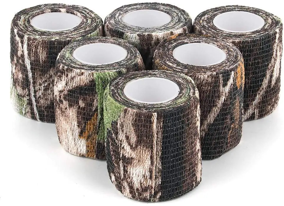 TG camouflage tape wrapped around outdoor gear