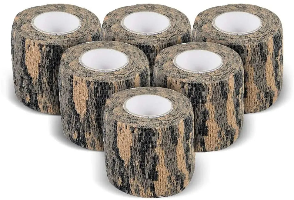 TG camouflage wrap tape pattern detail