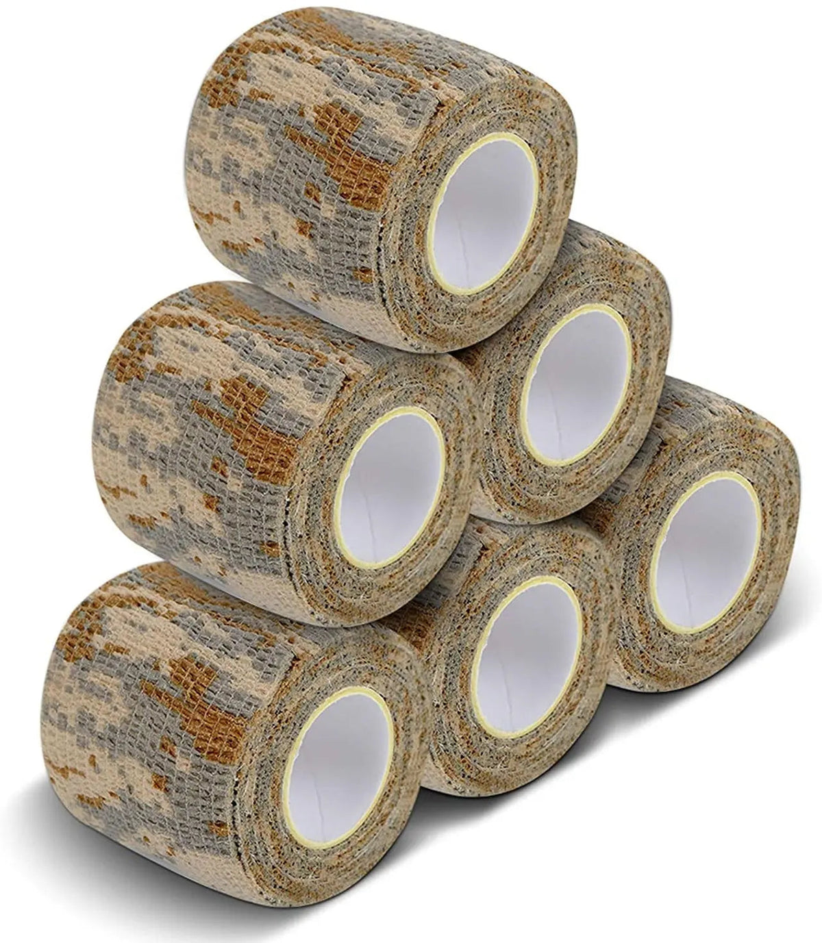 TG camouflage wrap tape 6-roll pack