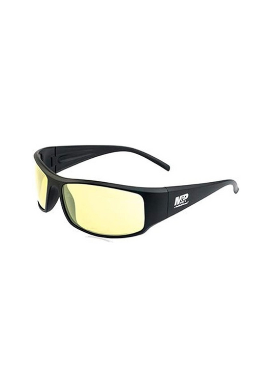 TG Thunderbolt full frame shooting glasses with amber lenses and matte black frame