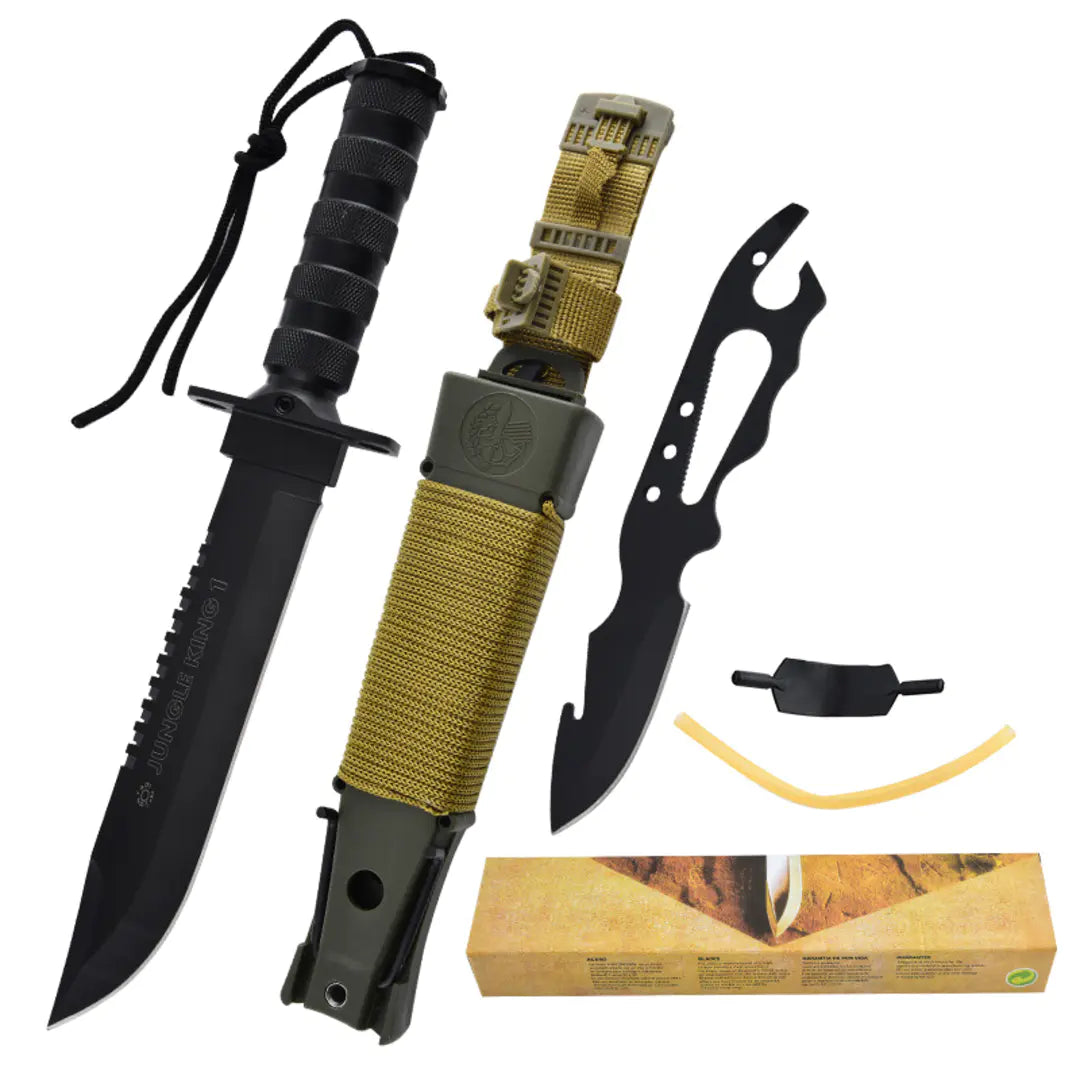 TG Jungle King I outdoor knife in black