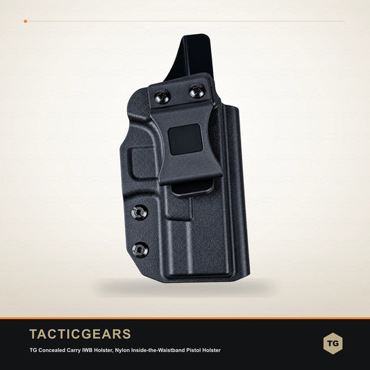 TG Concealed Carry IWB Holster, Nylon Inside-the-Waistband Pistol Holster