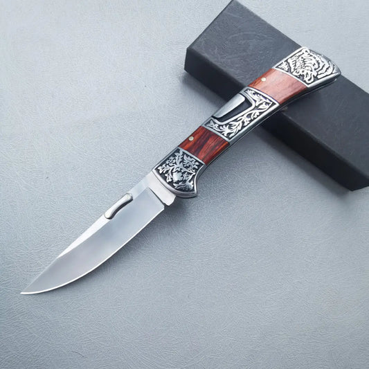TG vintage folding knife with rosewood handle