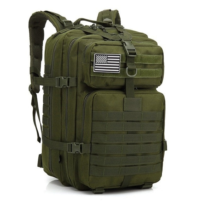 TG 45L tactical backpack in army green 1050D nylon