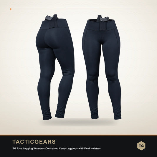TG Rise Legging Women's Concealed Carry Leggings with Dual Holsters