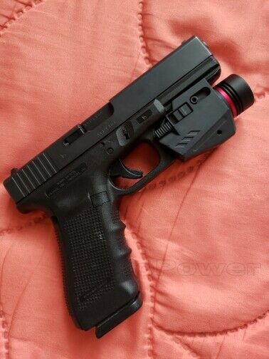 TG tactical flashlight and laser combo, product view 2